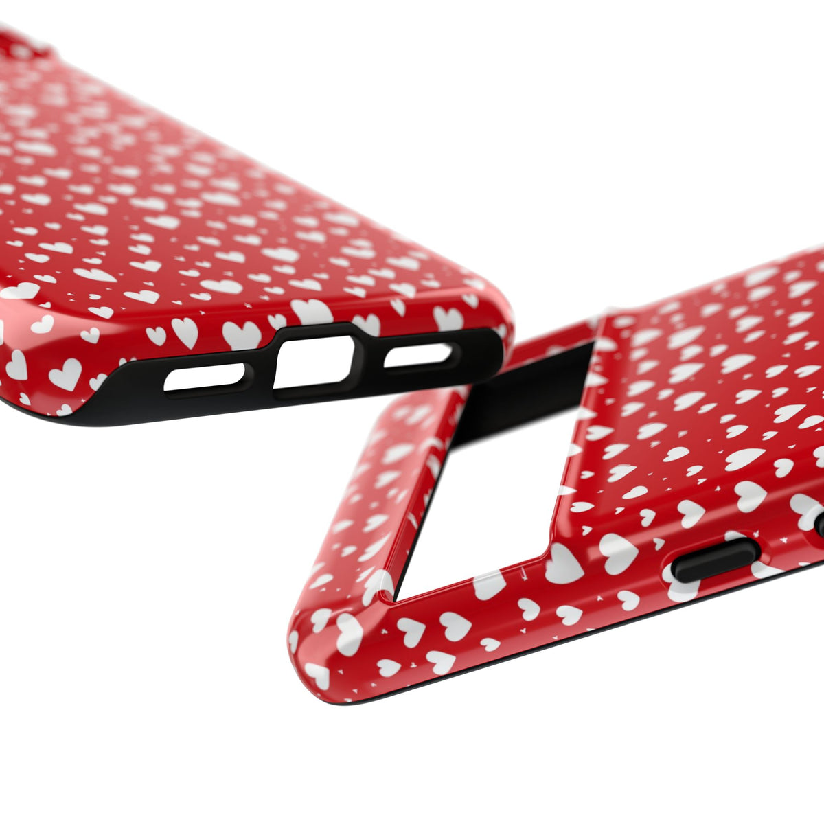 Heart Pattern Phone Case – Stylish & Loving Design for Your Device 819