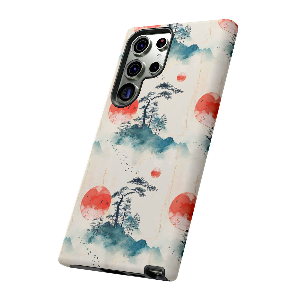 Japanese Pattern Phone Case – Elegant & Timeless Design for Your Phone 055