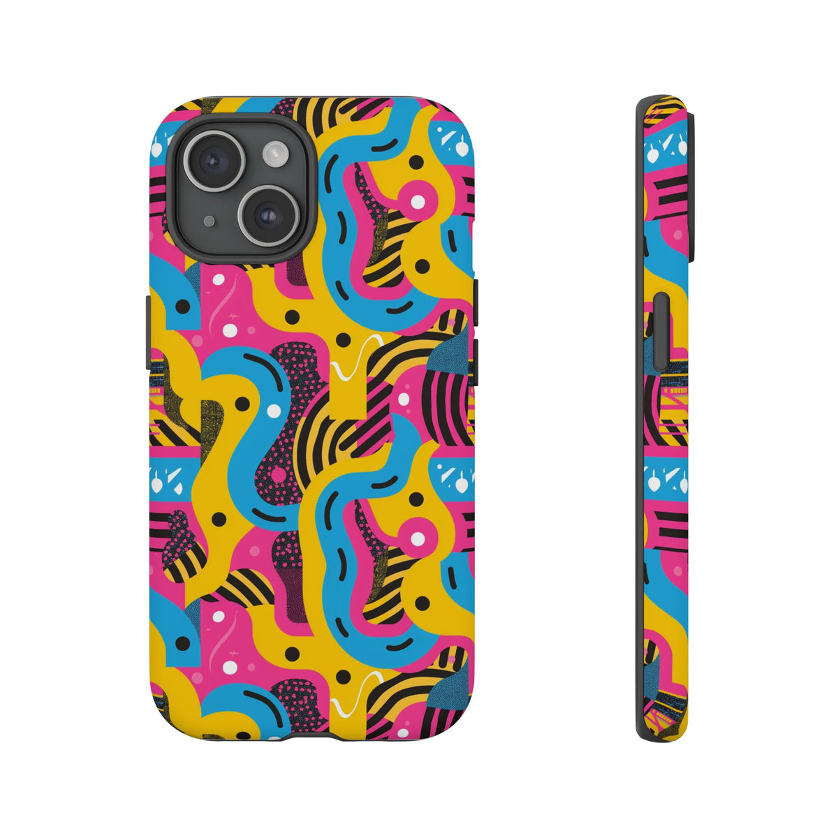 Retro 80s Seamless Phone Case – Vintage Style Meets Modern Protection 109