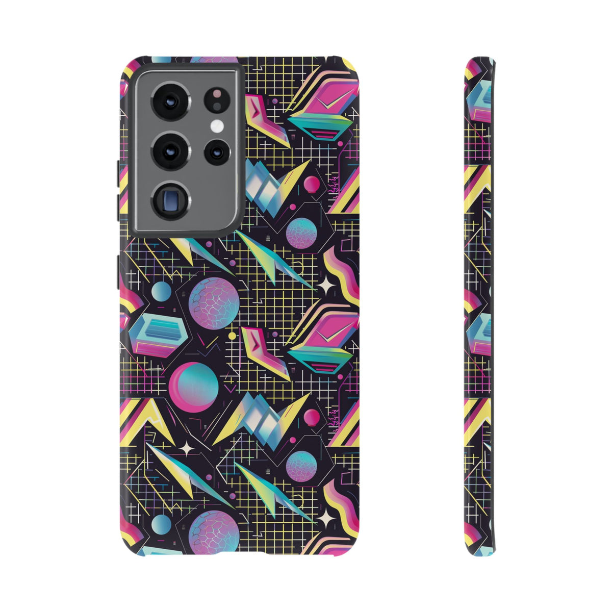 Retro 80s Seamless Phone Case – Vintage Style Meets Modern Protection 086