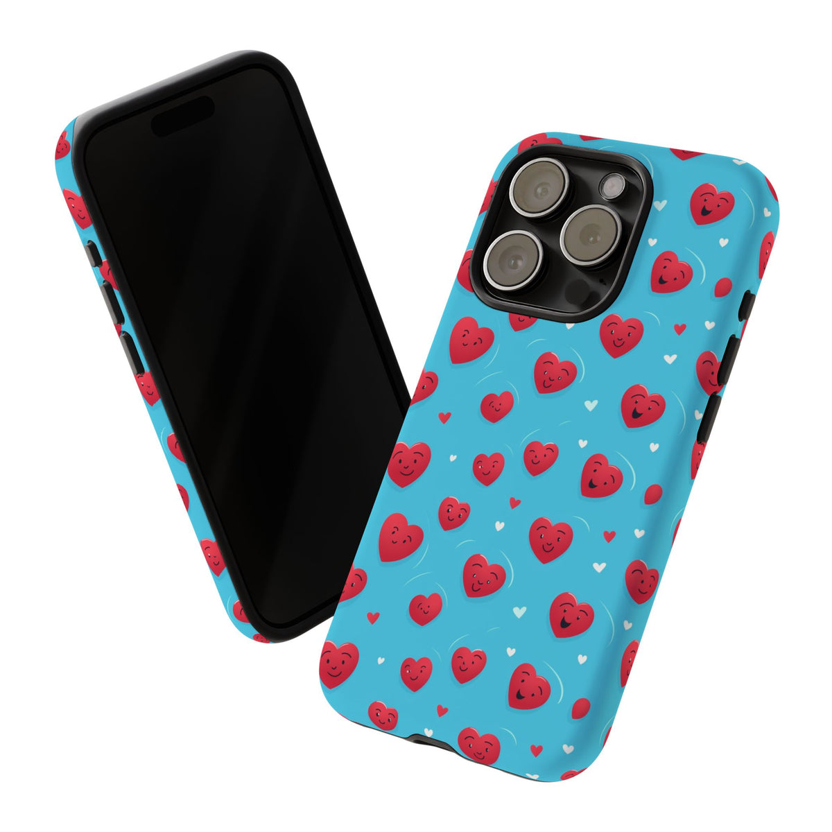 Heart Pattern Phone Case – Stylish & Loving Design for Your Device 811