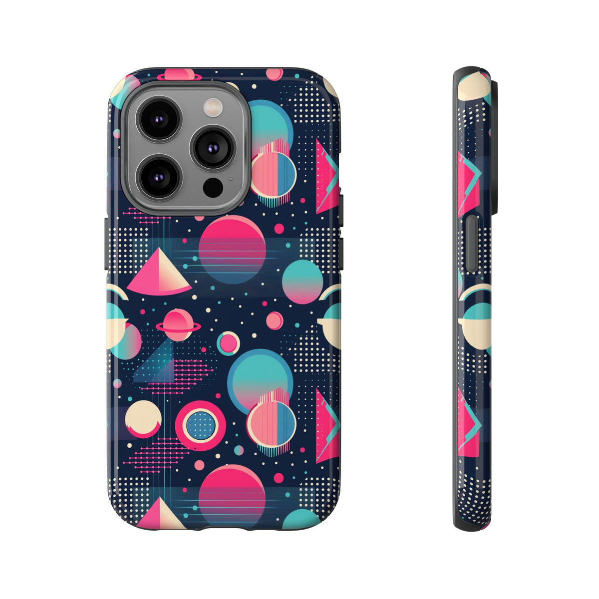 Retro 80s Seamless Phone Case – Vintage Style Meets Modern Protection 095