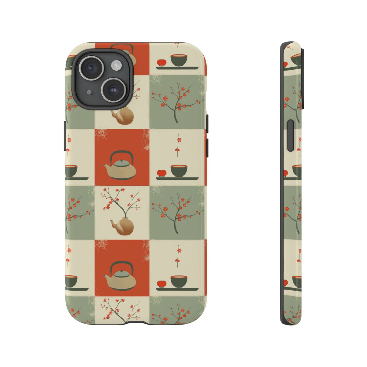 Japanese Pattern Phone Case – Elegant & Timeless Design for Your Phone 505