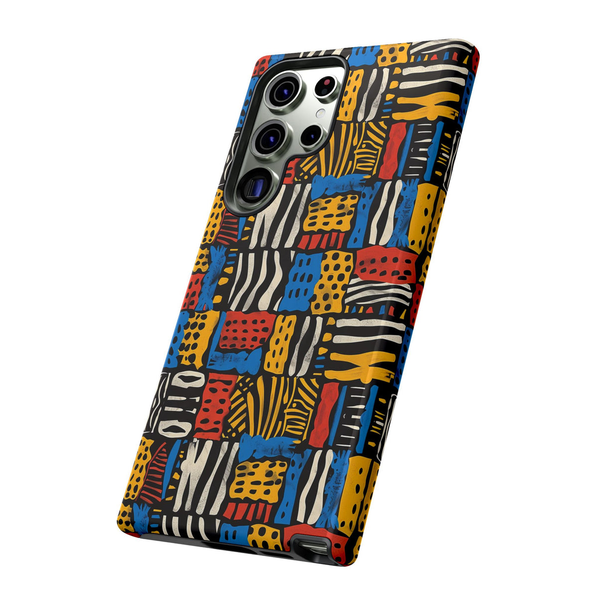 Stylish African Pattern Phone Case – Unique and Vibrant Protection 179