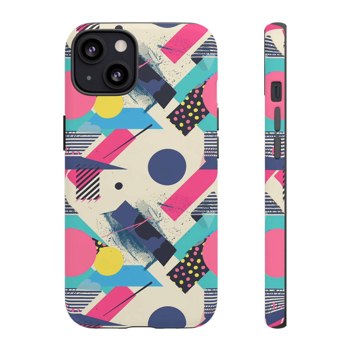 Retro 80s Seamless Phone Case – Vintage Style Meets Modern Protection 089