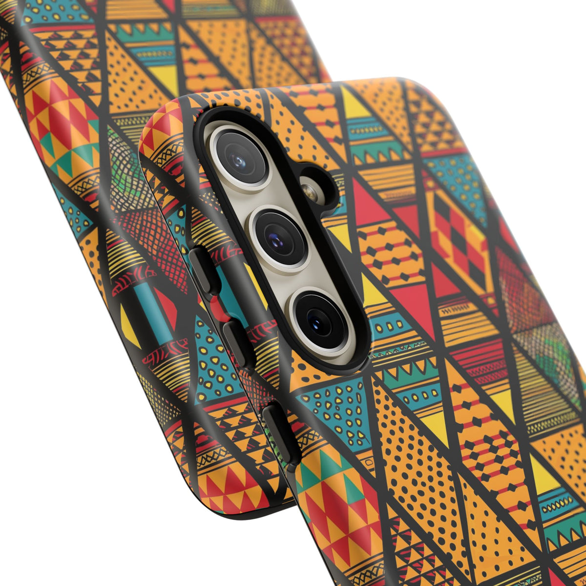 Stylish African Pattern Phone Case – Unique and Vibrant Protection 178