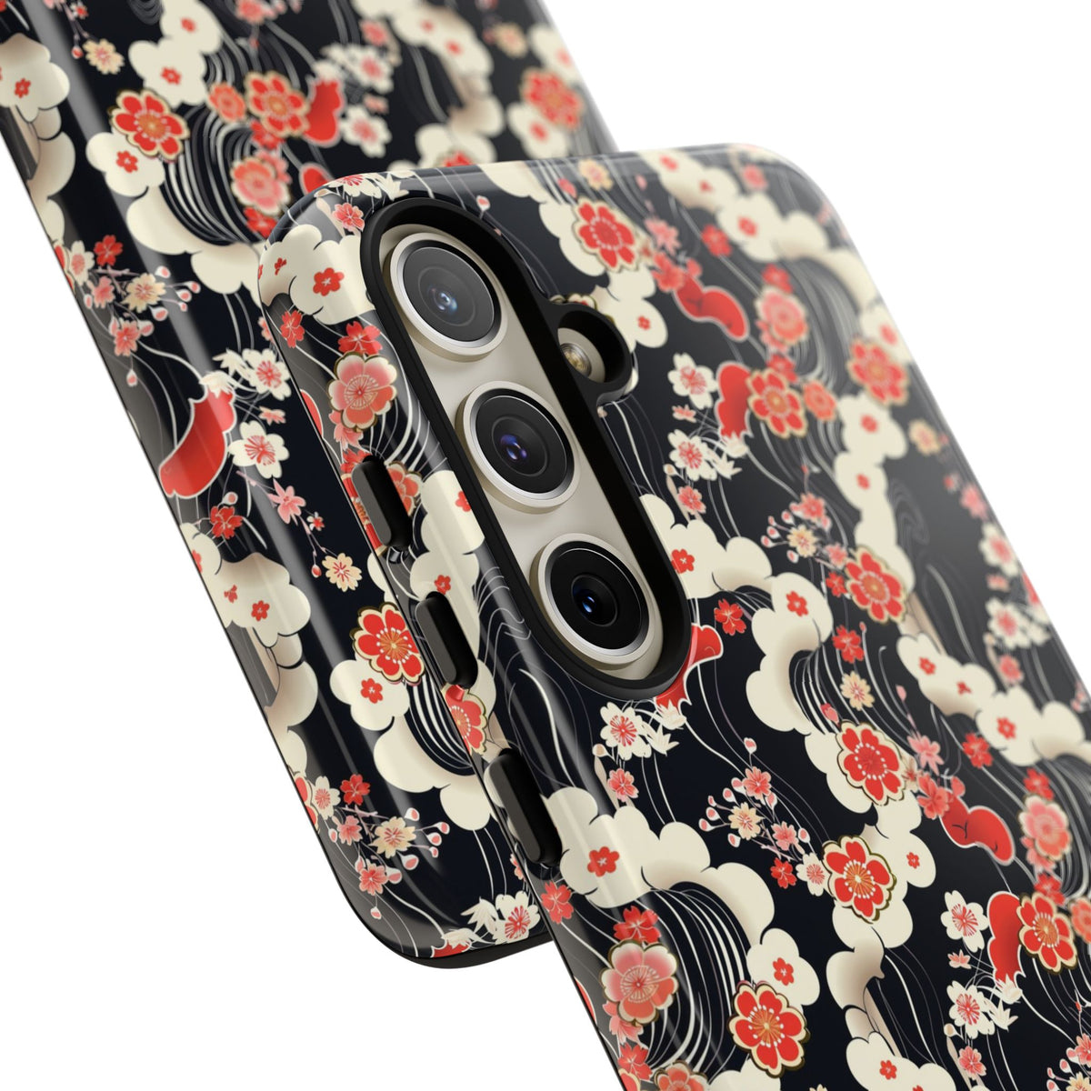 Japanese Pattern Phone Case – Elegant & Timeless Design for Your Phone 478