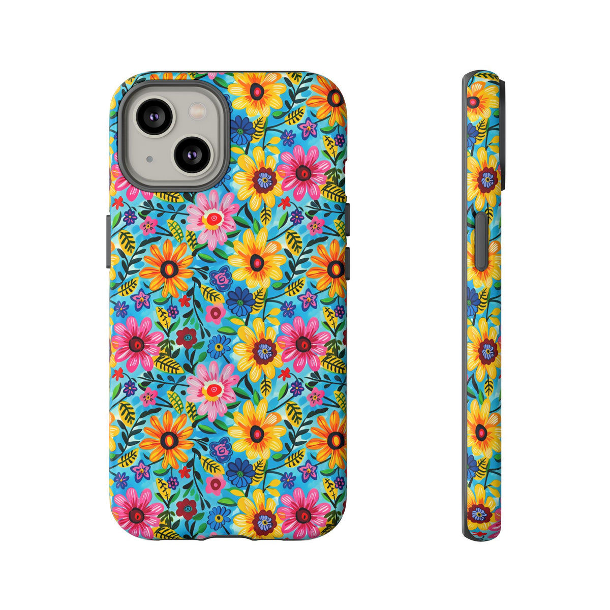 Frida Kahlo's Flower Phone Case – Artistic Elegance for Your Phone 9