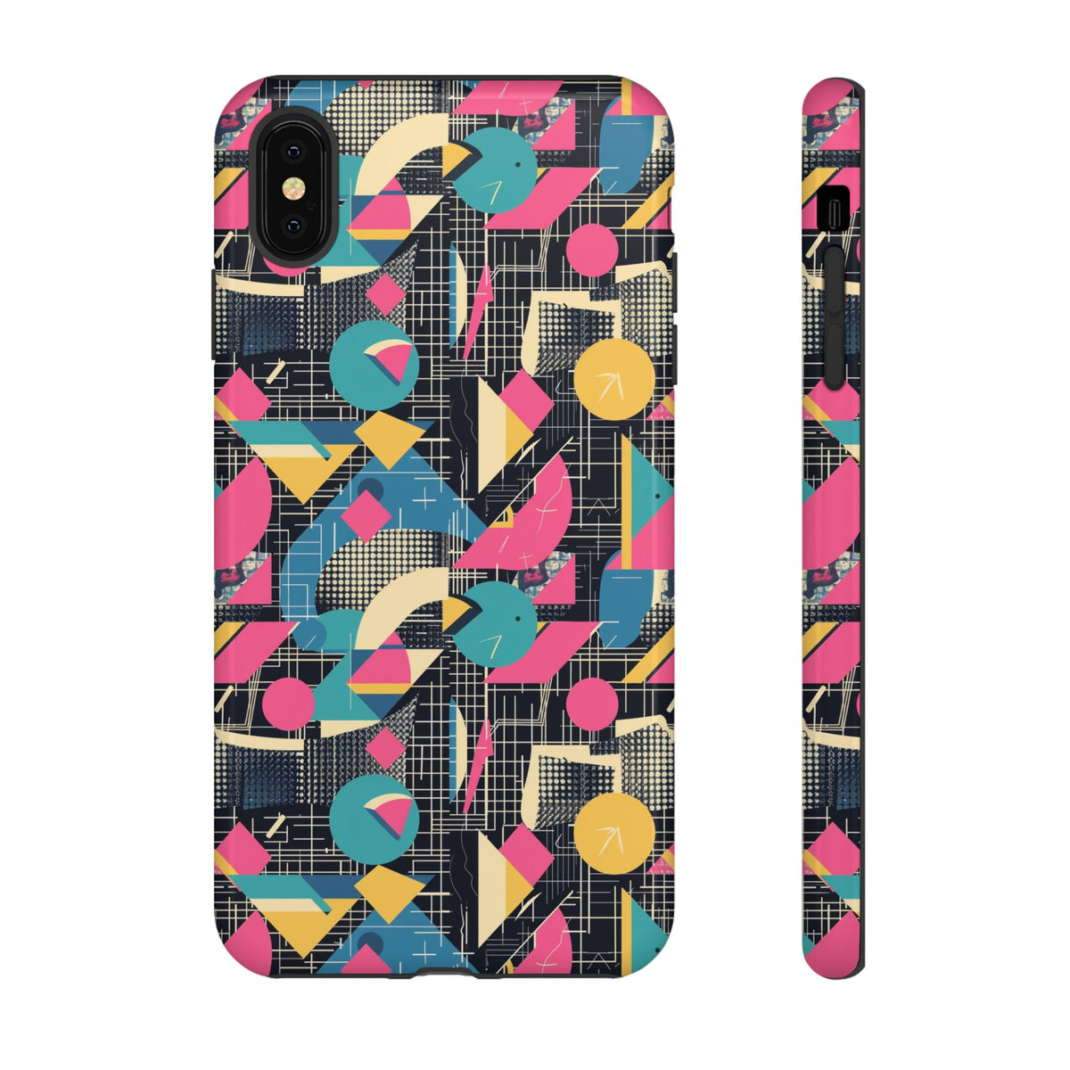 Retro 80s Seamless Phone Case – Vintage Style Meets Modern Protection 266