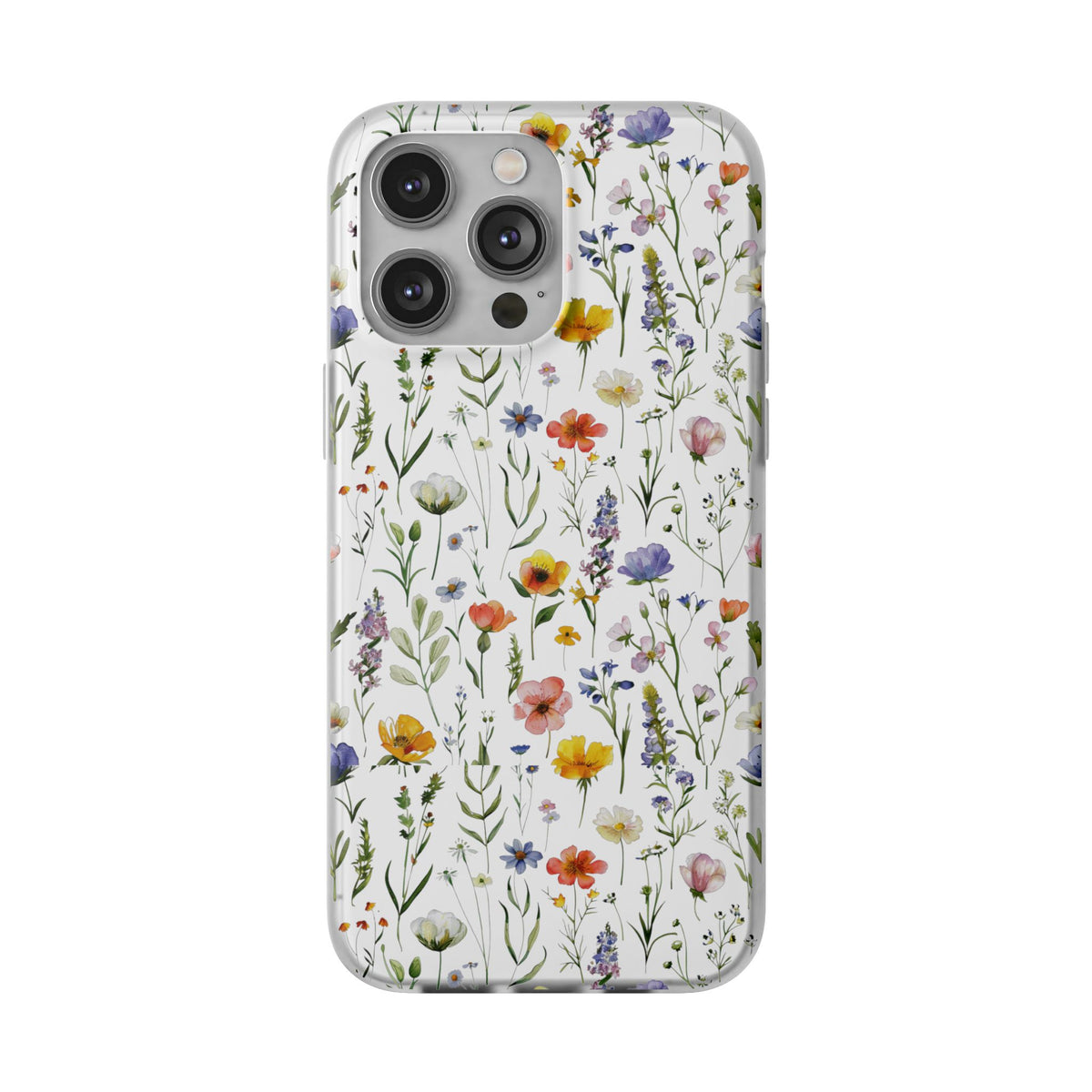 Wildflowers Pattern Phone Case – Embrace Nature with Every Call