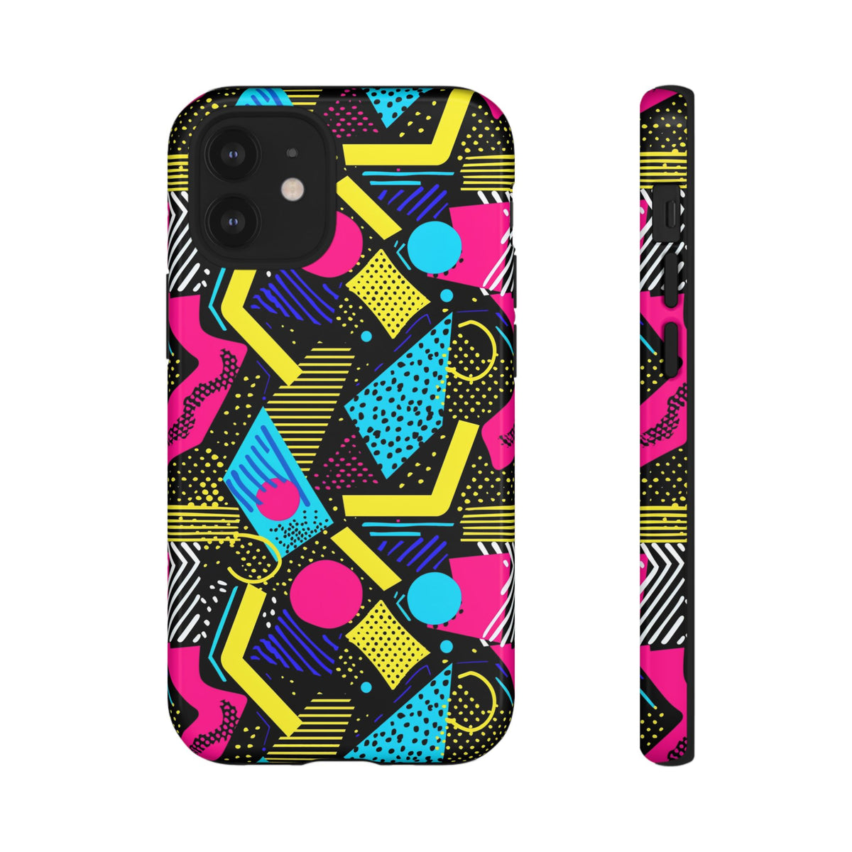 Retro 80s Seamless Phone Case – Vintage Style Meets Modern Protection 187