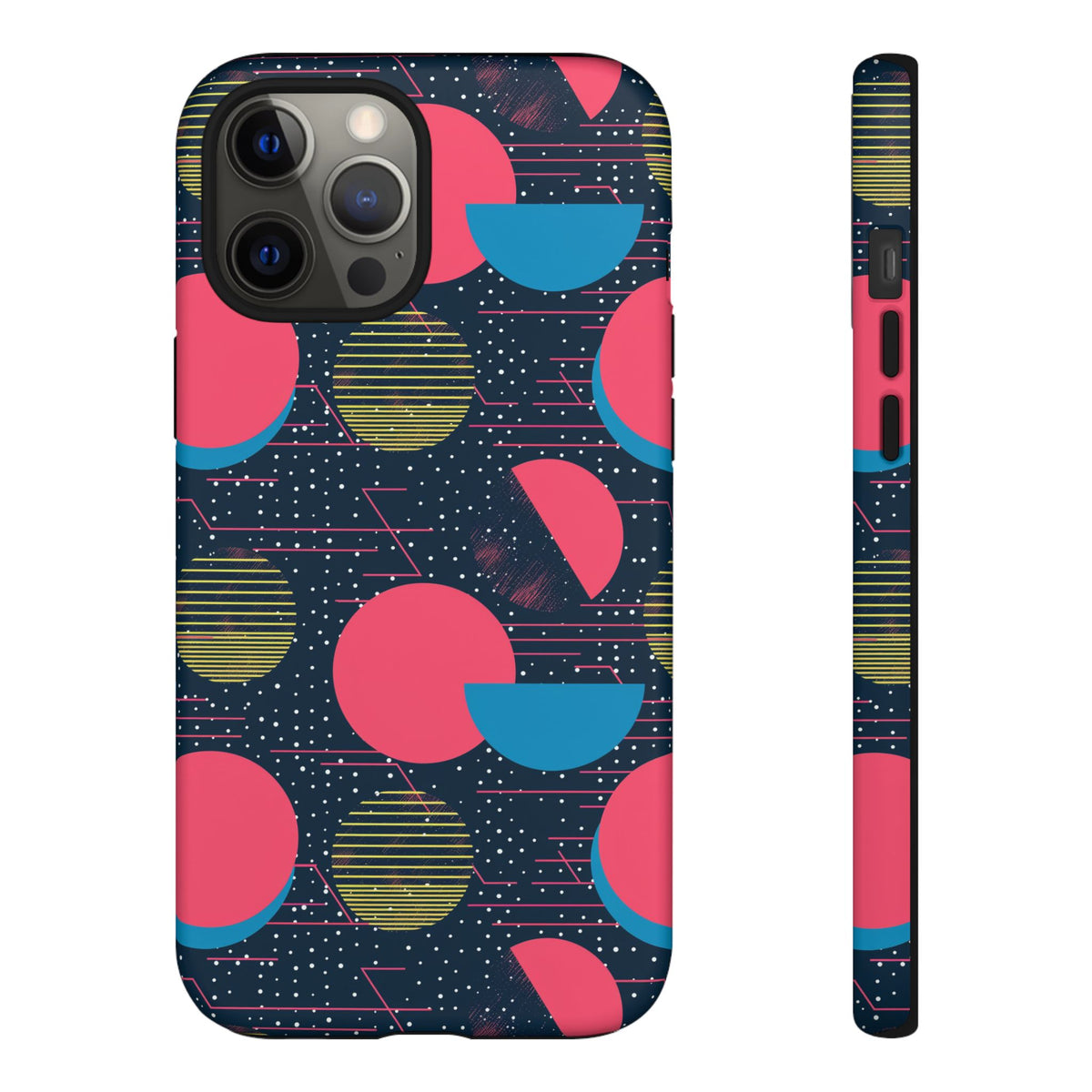 Retro 80s Seamless Phone Case – Vintage Style Meets Modern Protection 5