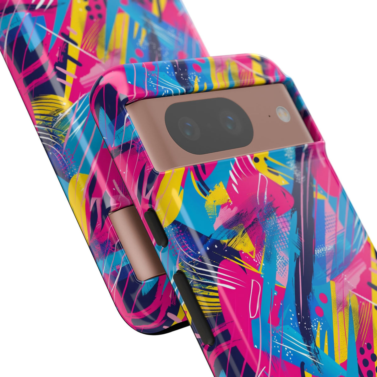 Retro 80s Seamless Phone Case – Vintage Style Meets Modern Protection 103