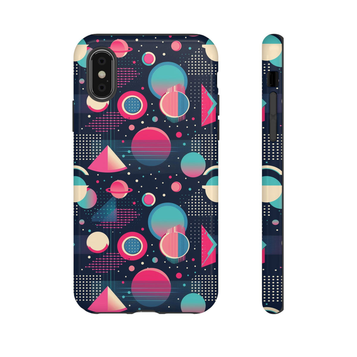 Retro 80s Seamless Phone Case – Vintage Style Meets Modern Protection 095