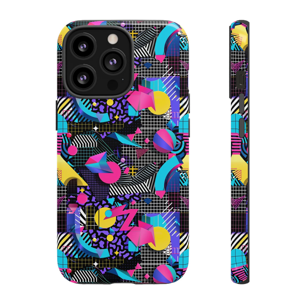 Retro 80s Seamless Phone Case – Vintage Style Meets Modern Protection 175