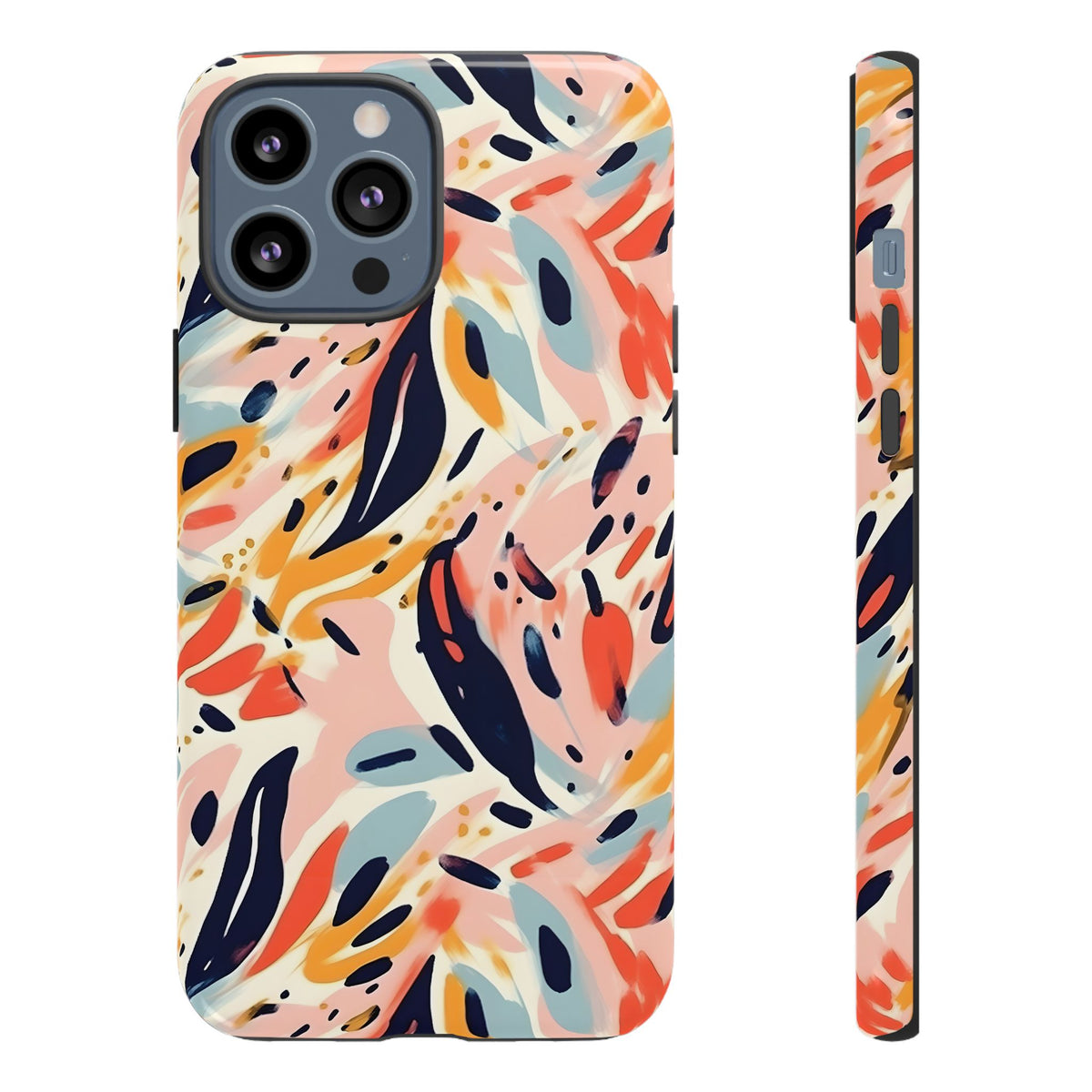 Abstract Painting Design Phone Case – Modern Art-Inspired Phone Cover 2