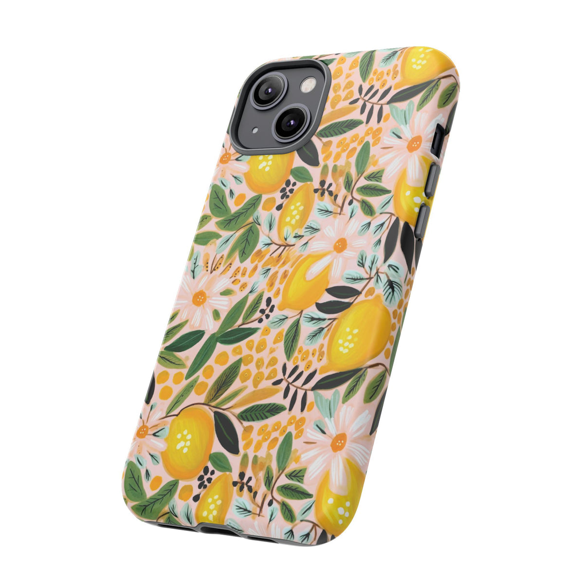 Cute Summer Lemons Phone Case – Refreshing Citrus Design for Your Phone 2