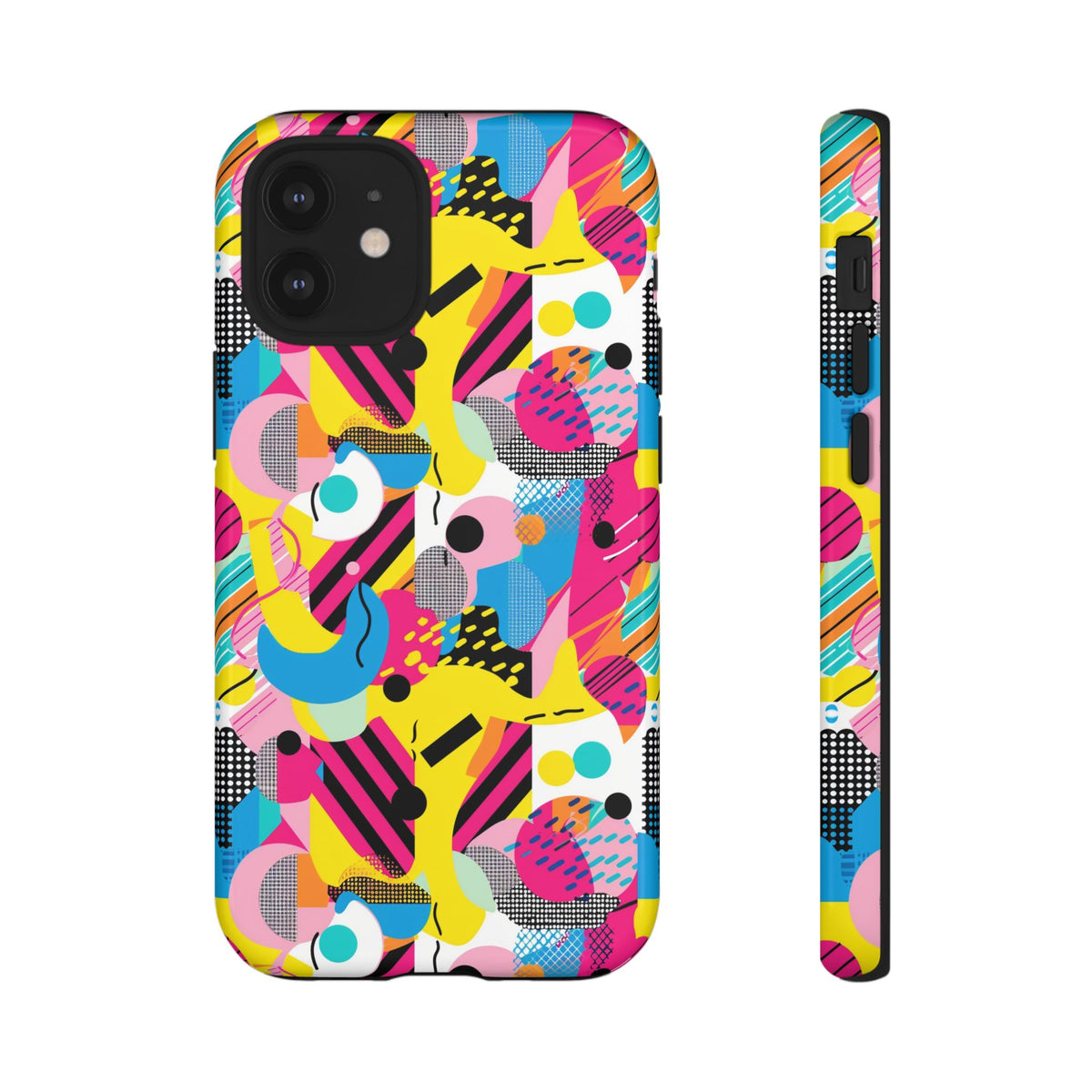 Retro 80s Seamless Phone Case – Vintage Style Meets Modern Protection 091