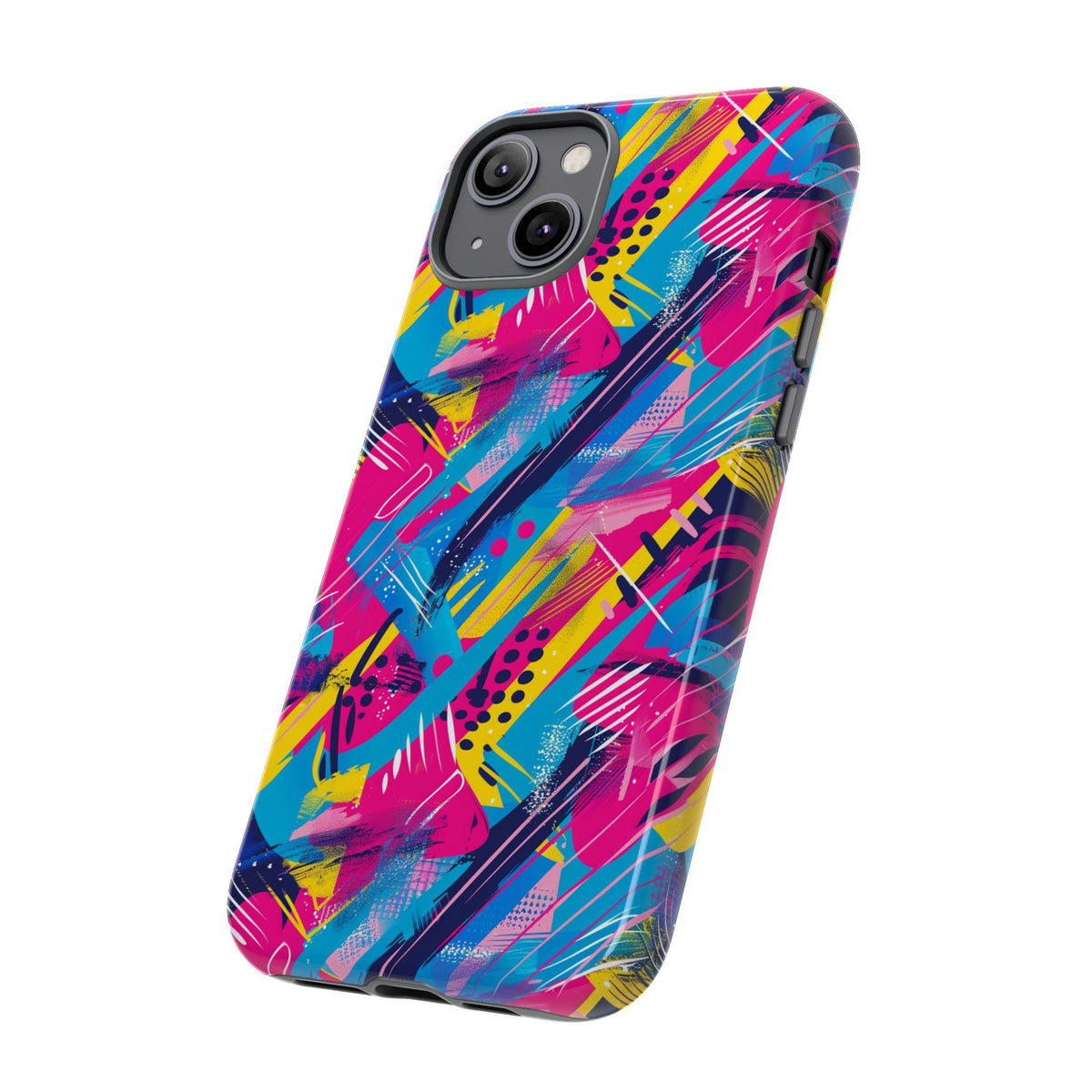 Retro 80s Seamless Phone Case – Vintage Style Meets Modern Protection 103