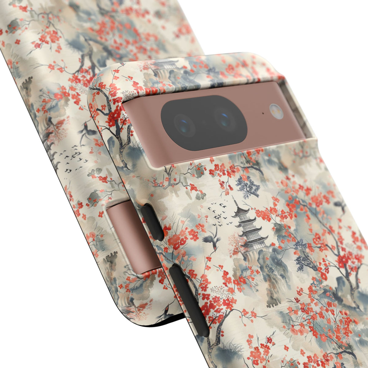 Japanese Style Pattern Phone Case - Elegant & Protective Cover