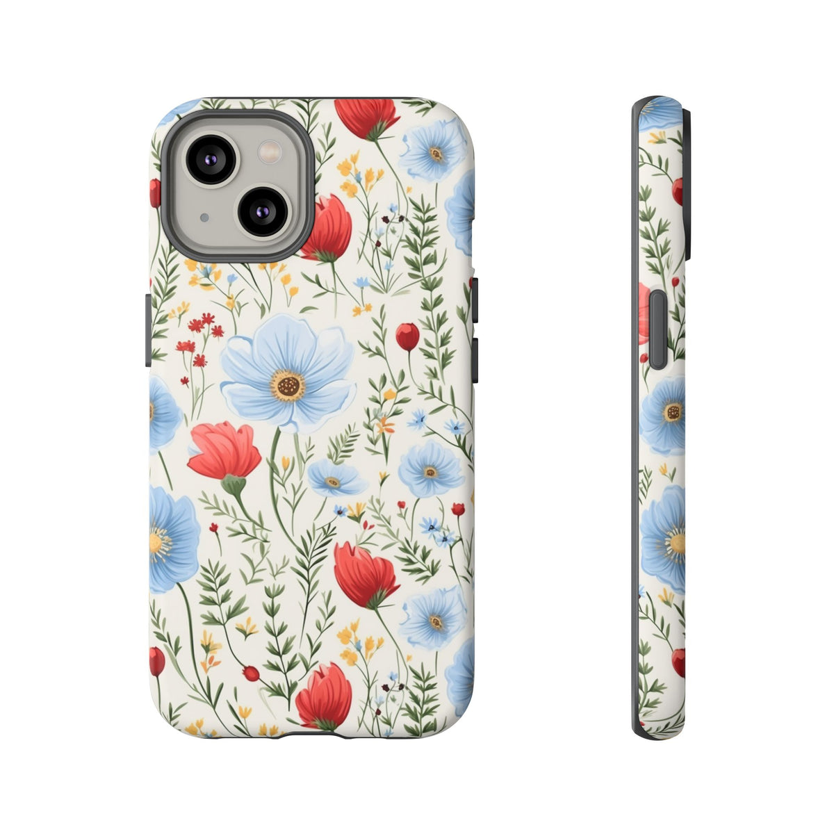 Wildflower Design Phone Case – Beautiful Nature-Inspired Floral Pattern