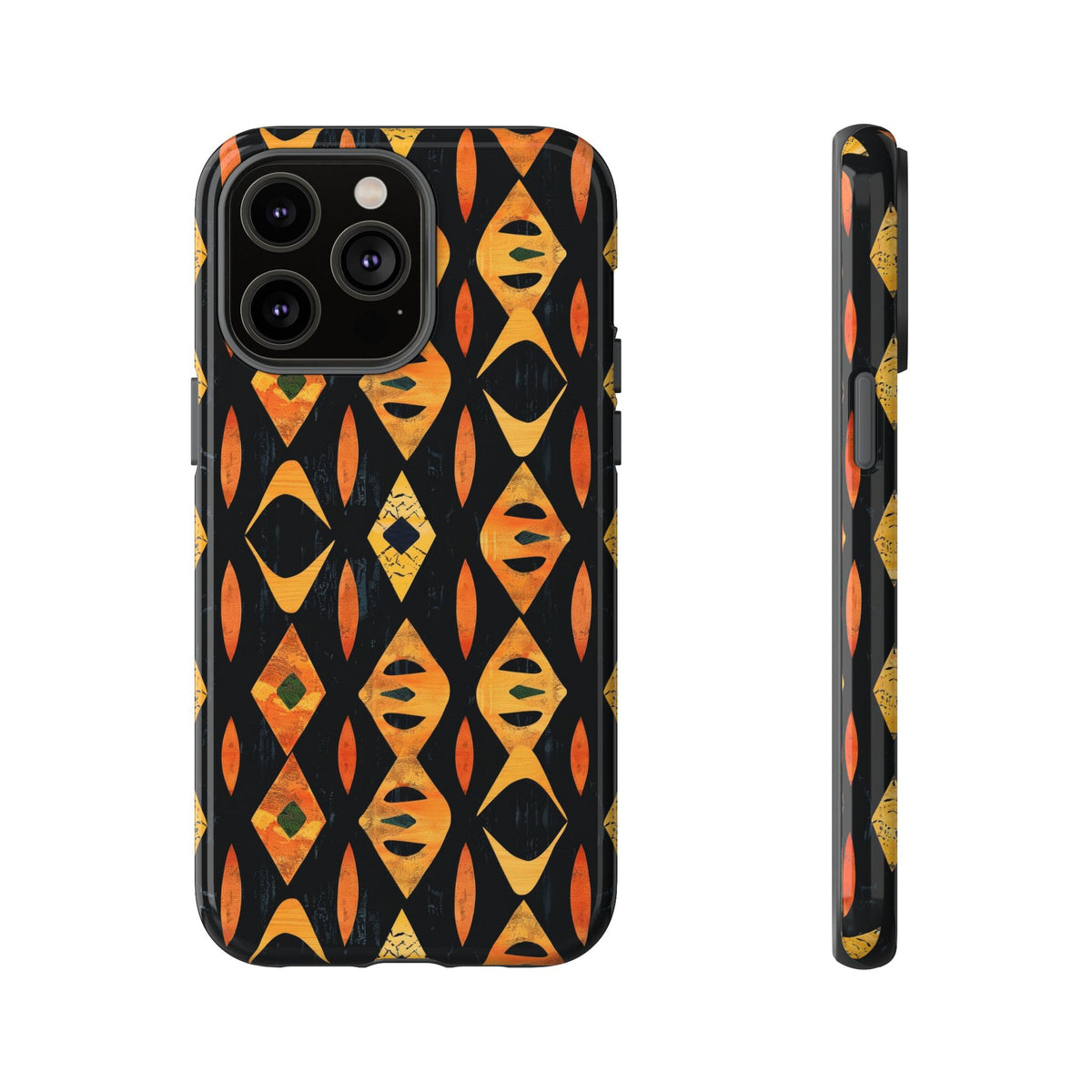 Stylish African Pattern Phone Case – Unique and Vibrant Protection 154