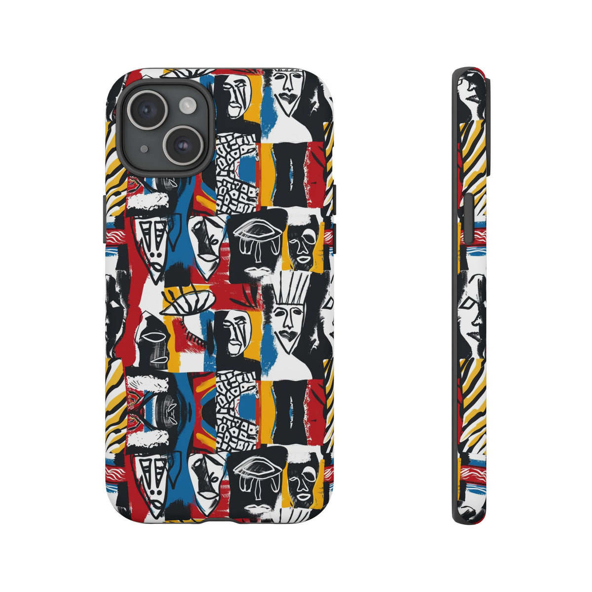 Stylish African Pattern Phone Case – Unique and Vibrant Protection 105