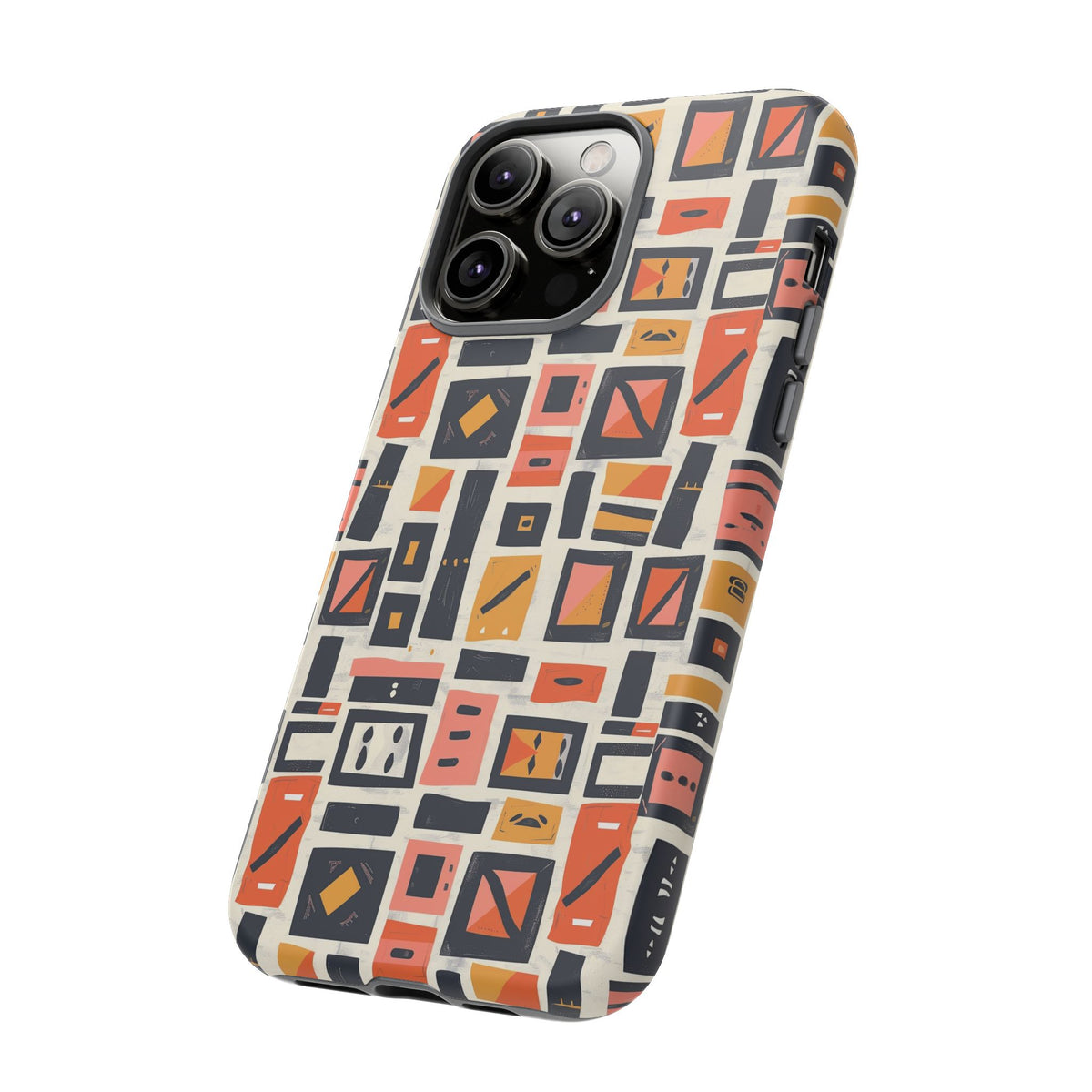 Stylish African Pattern Phone Case – Unique and Vibrant Protection 087