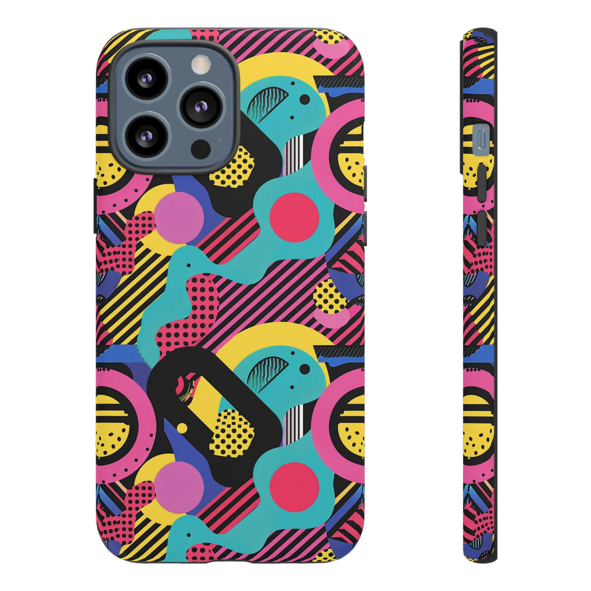 Retro 80s Seamless Phone Case – Vintage Style Meets Modern Protection 152