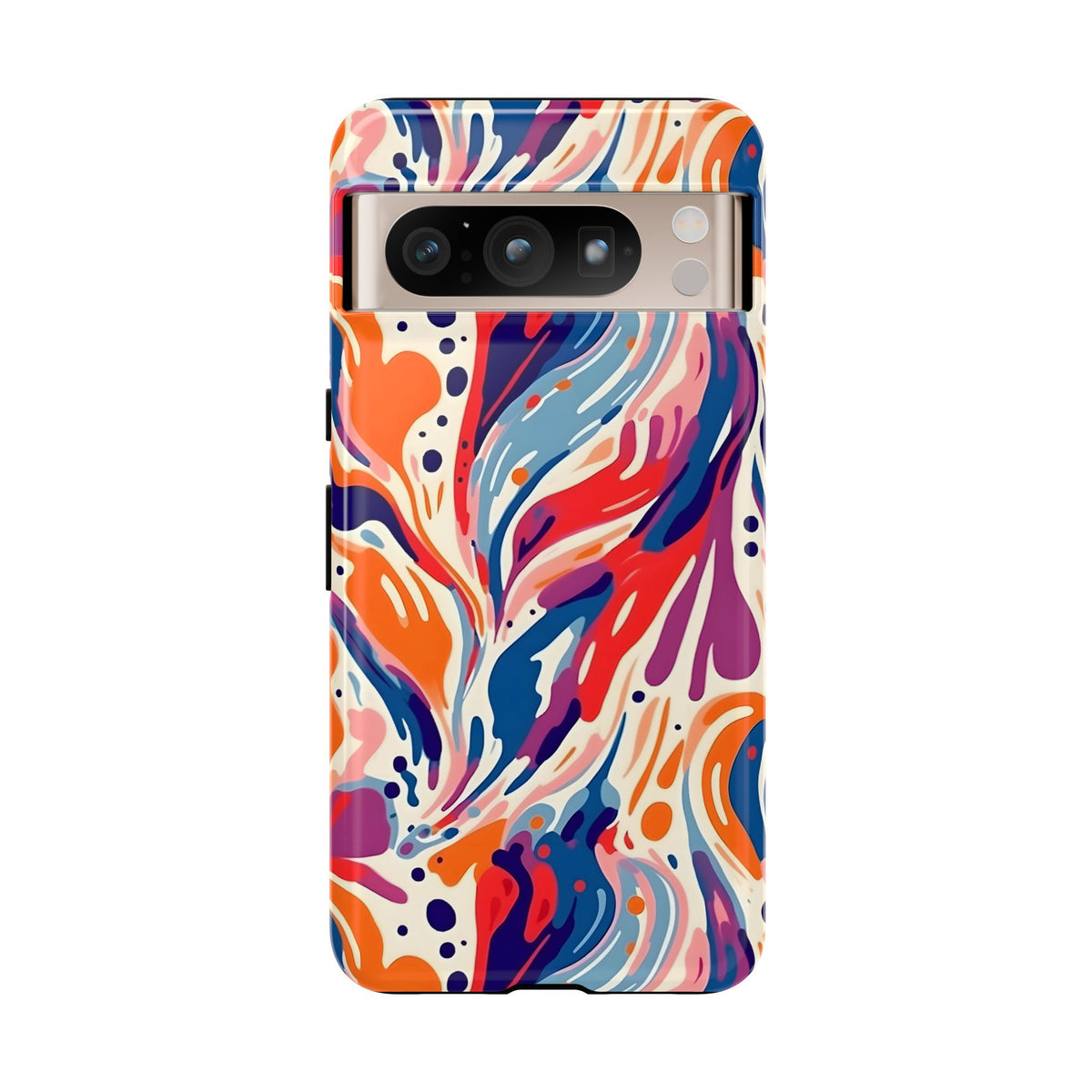 Abstract Painting Design Phone Case – Modern Art-Inspired Phone Cover 6