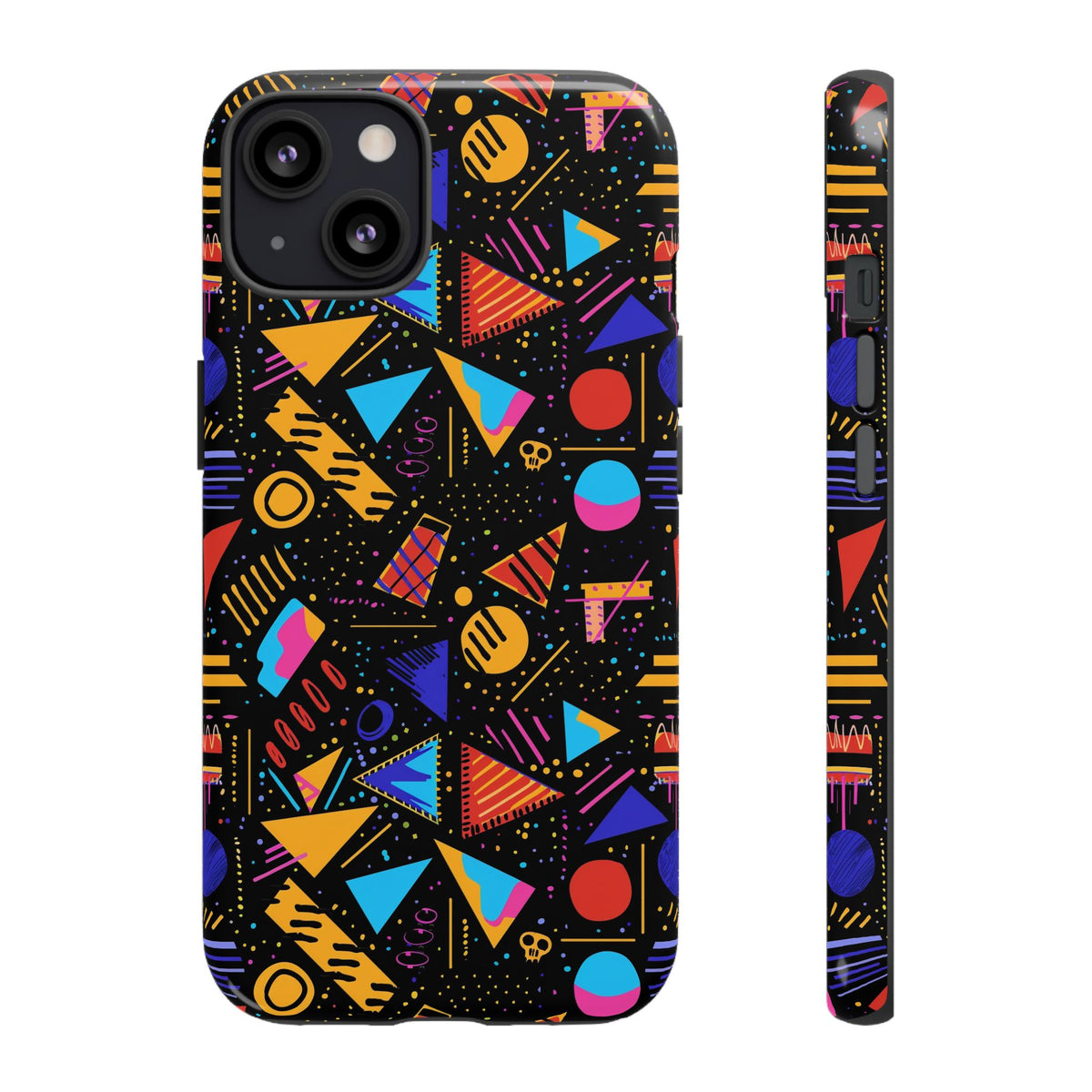 Retro 80s Seamless Phone Case – Vintage Style Meets Modern Protection 082