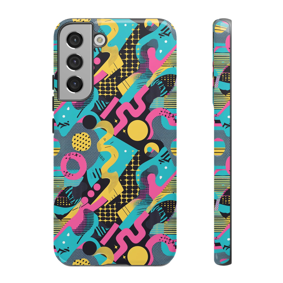 Retro 80s Seamless Phone Case – Vintage Style Meets Modern Protection 138