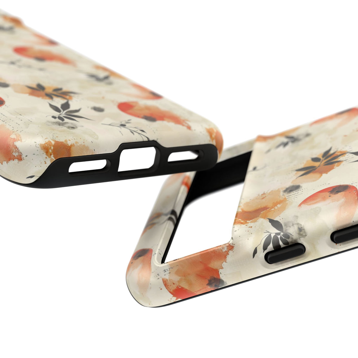 Japanese Pattern Phone Case – Elegant & Timeless Design for Your Phone 058