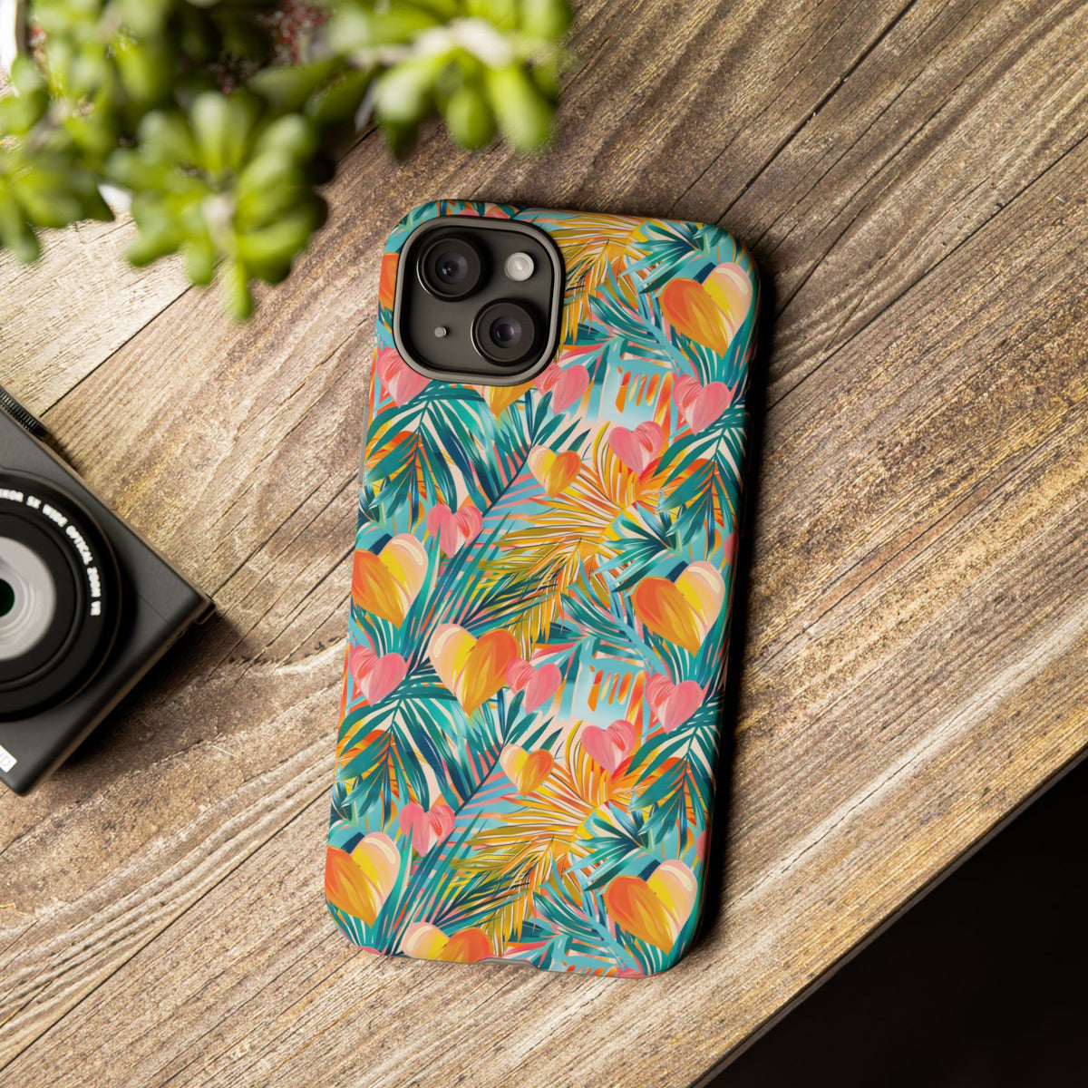 Heart Pattern Phone Case – Stylish & Loving Design for Your Device 824