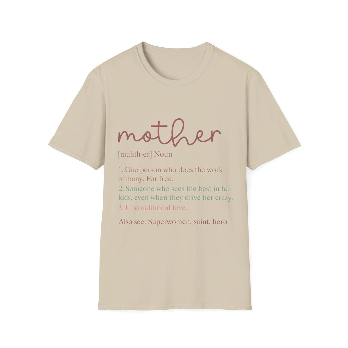 Mother Definition Unisex Softstyle T-Shirt