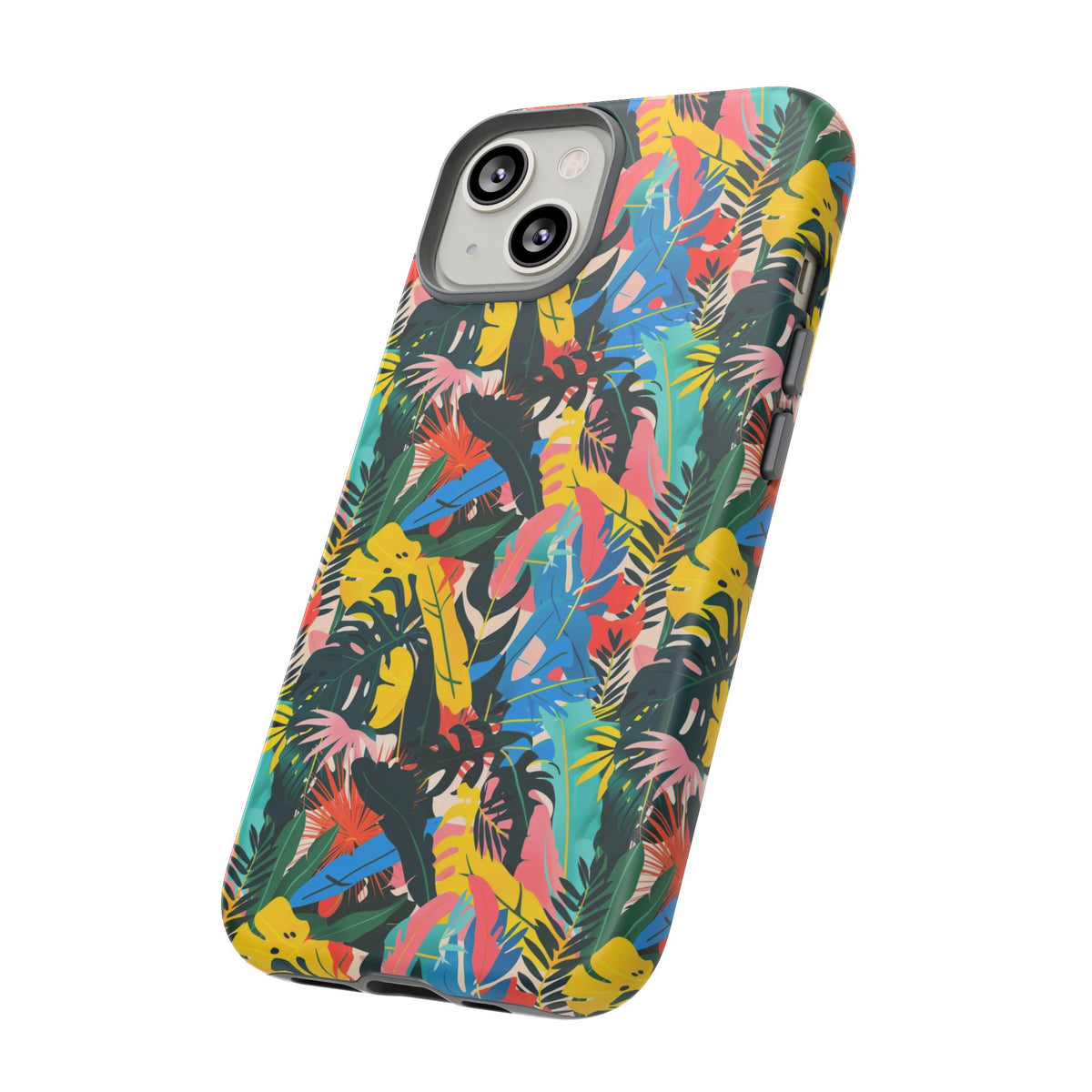 Jungle Pattern Phone Case – Exotic & Lush Design for Your Phone 346