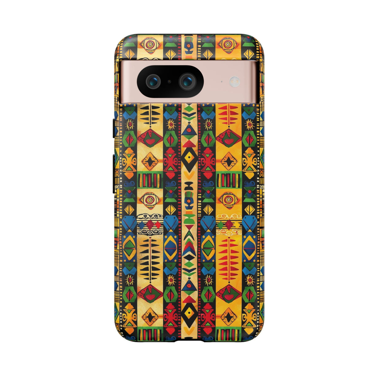 Stylish African Pattern Phone Case – Unique and Vibrant Protection 163