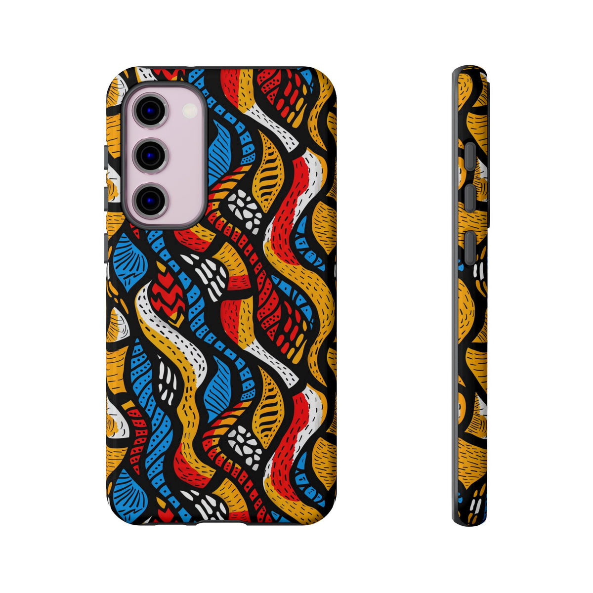 Stylish African Pattern Phone Case – Unique and Vibrant Protection 155