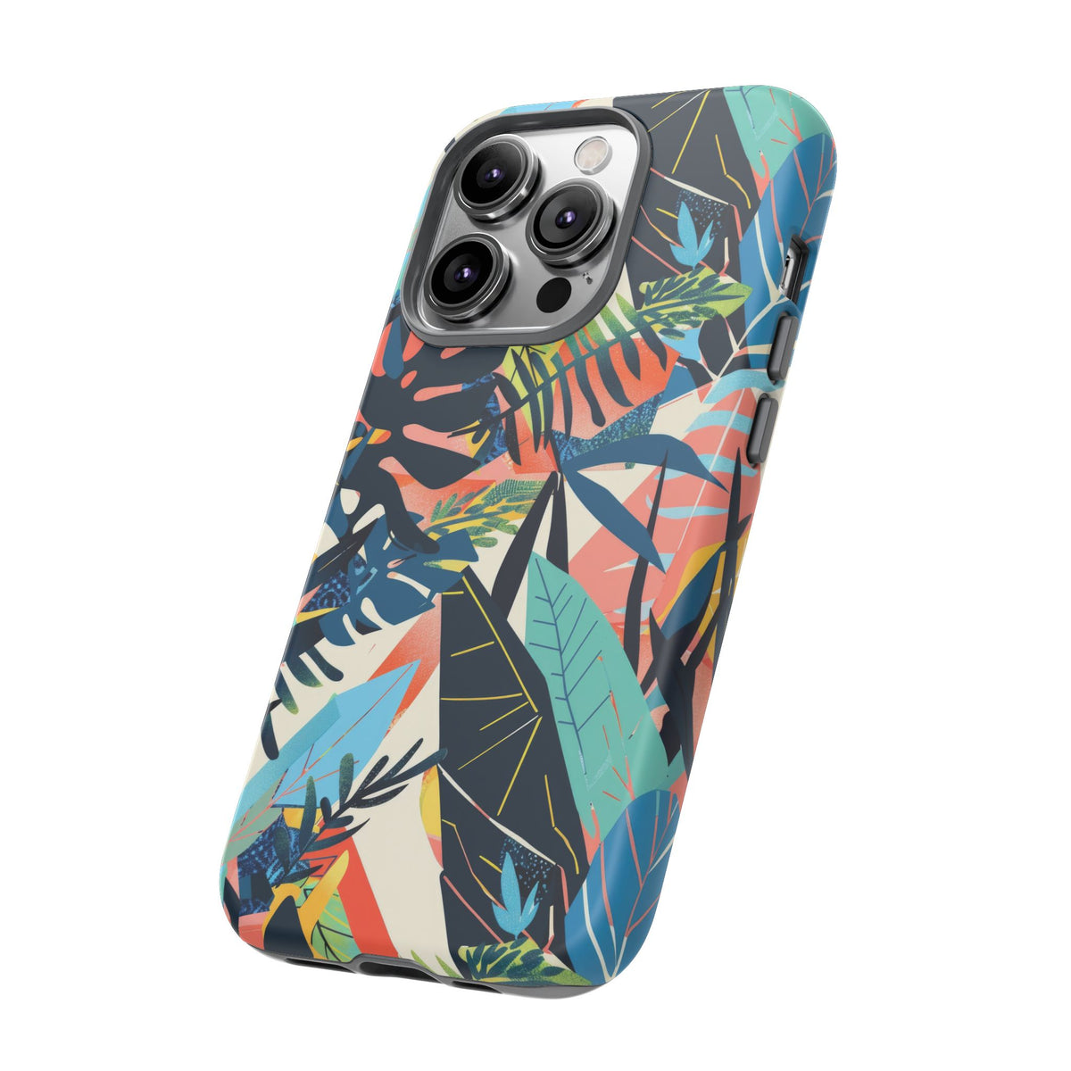 Jungle Collage Phone Case – Vibrant & Durable