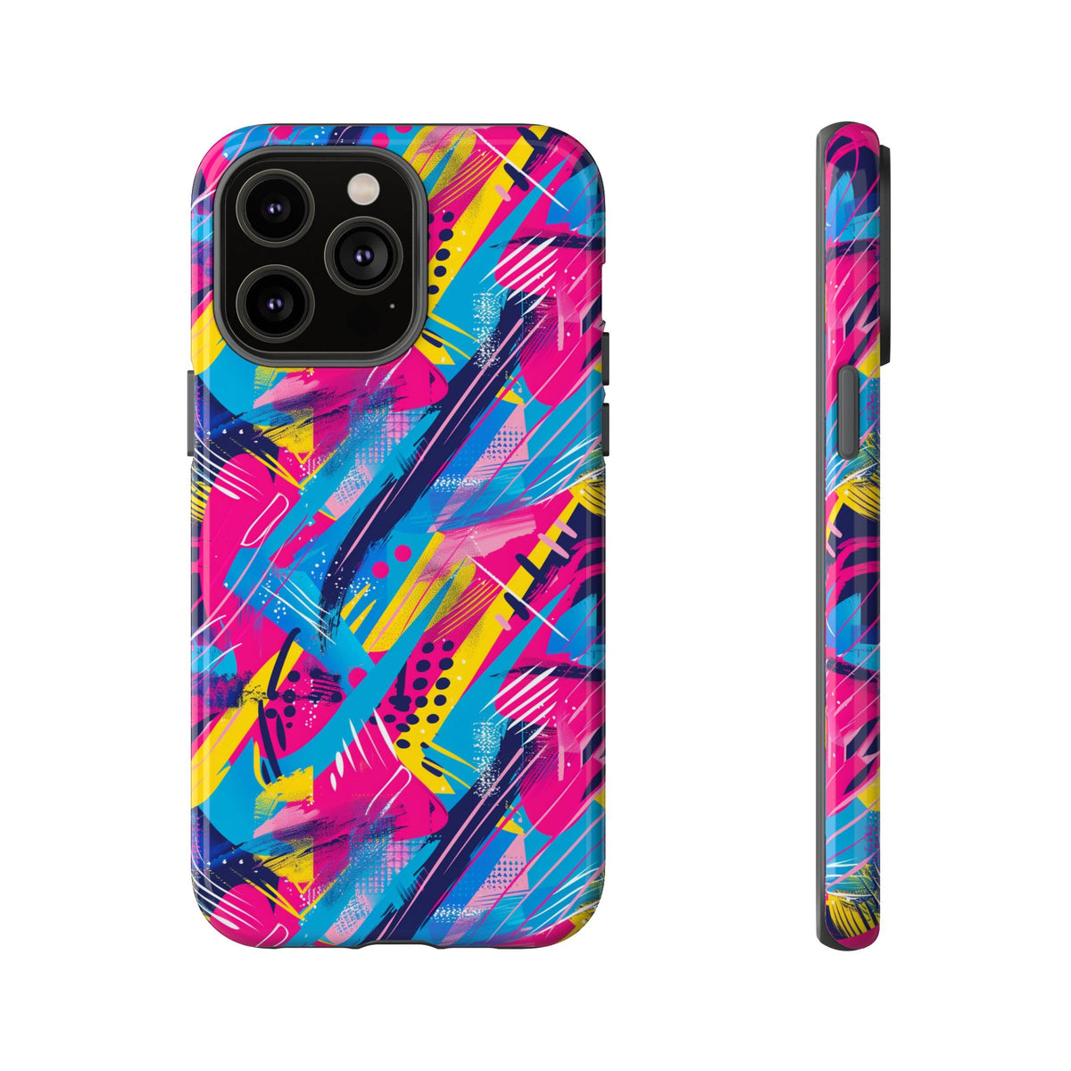 Retro 80s Seamless Phone Case – Vintage Style Meets Modern Protection 103