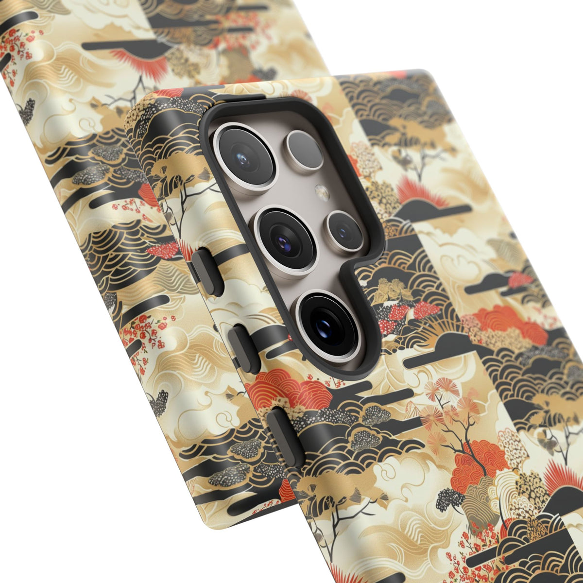 Japanese Pattern Phone Case – Elegant & Timeless Design for Your Phone 123