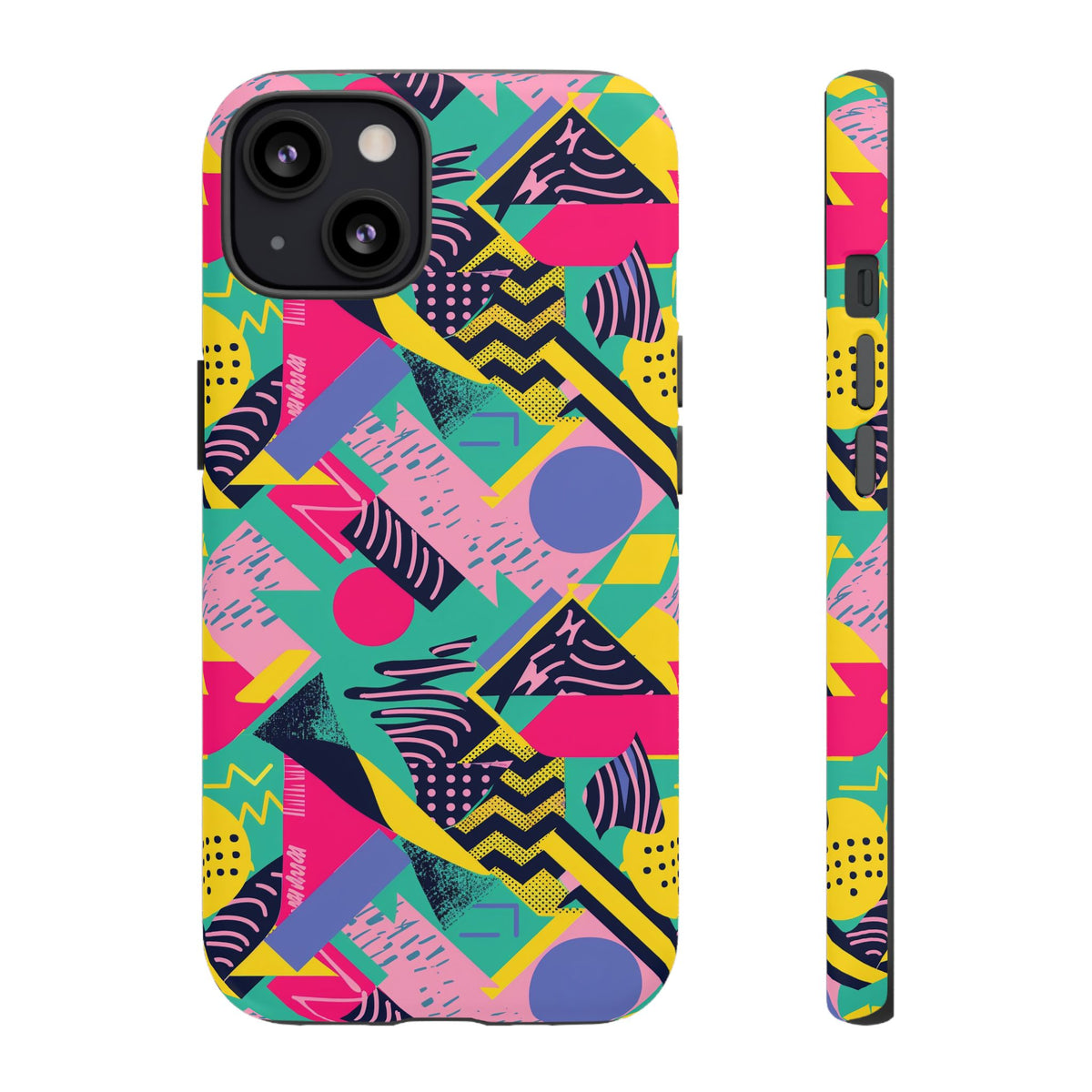 Retro 80s Seamless Phone Case – Vintage Style Meets Modern Protection 078