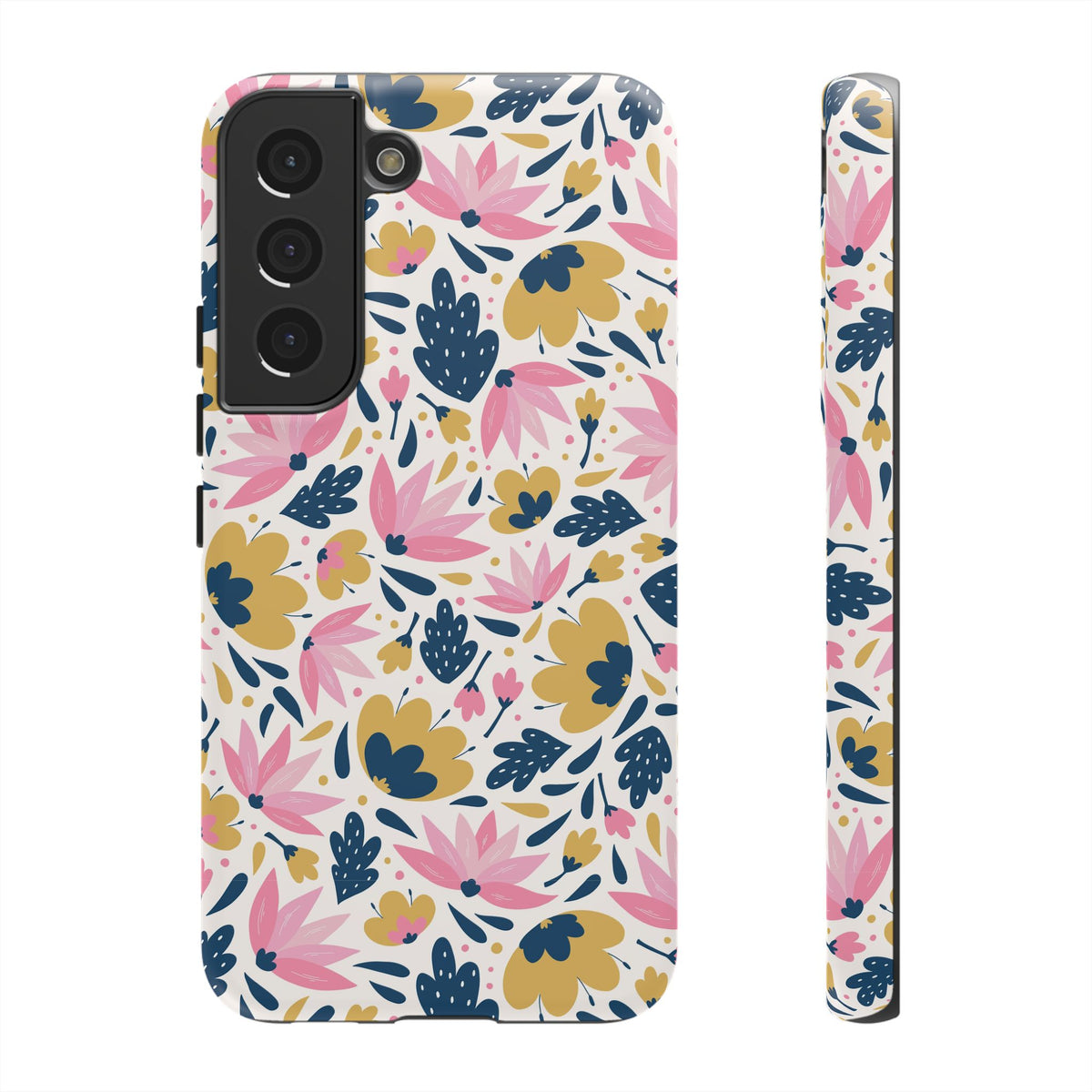 Colorful Little Flower Design Phone Case – Bright and Cheerful Floral Phone Cover 3