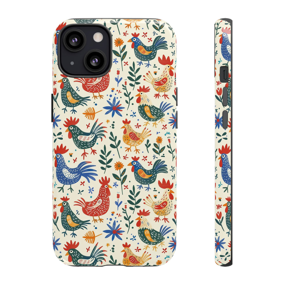 Birds Seamless Pattern Phone Case – Elegant and Timeless Avian Design 8