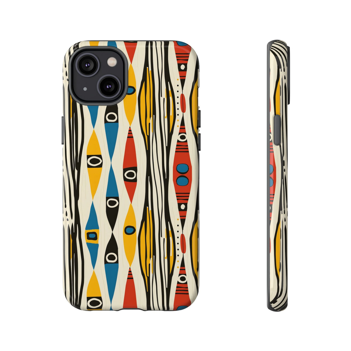 Stylish African Pattern Phone Case – Unique and Vibrant Protection 202