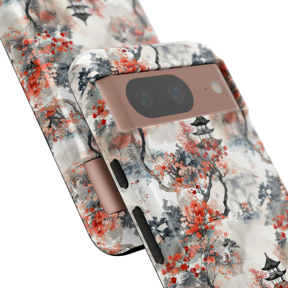 Japanese Pattern Phone Case – Elegant & Timeless Design for Your Phone 096