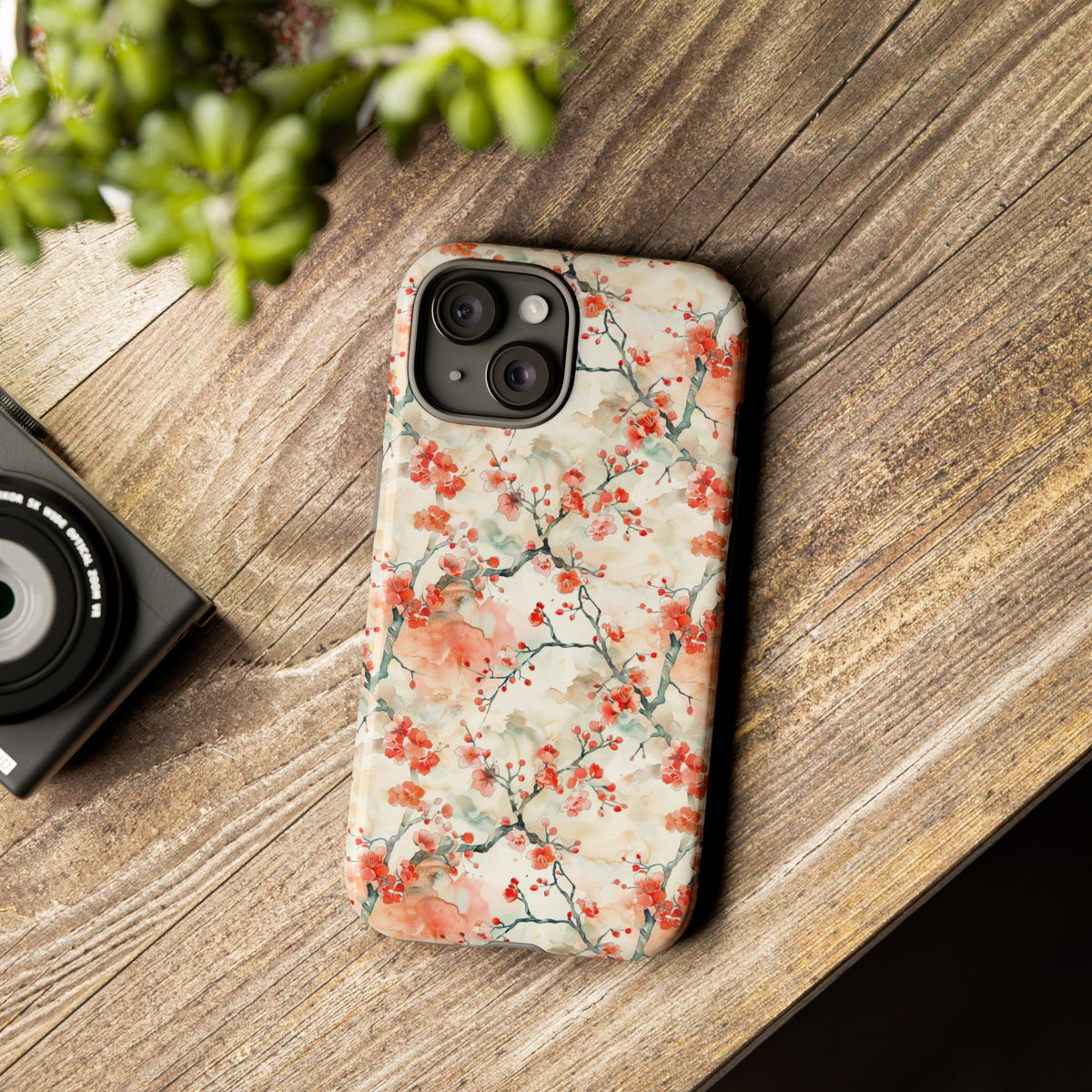 Japanese Pattern Phone Case – Elegant & Timeless Design for Your Phone 093