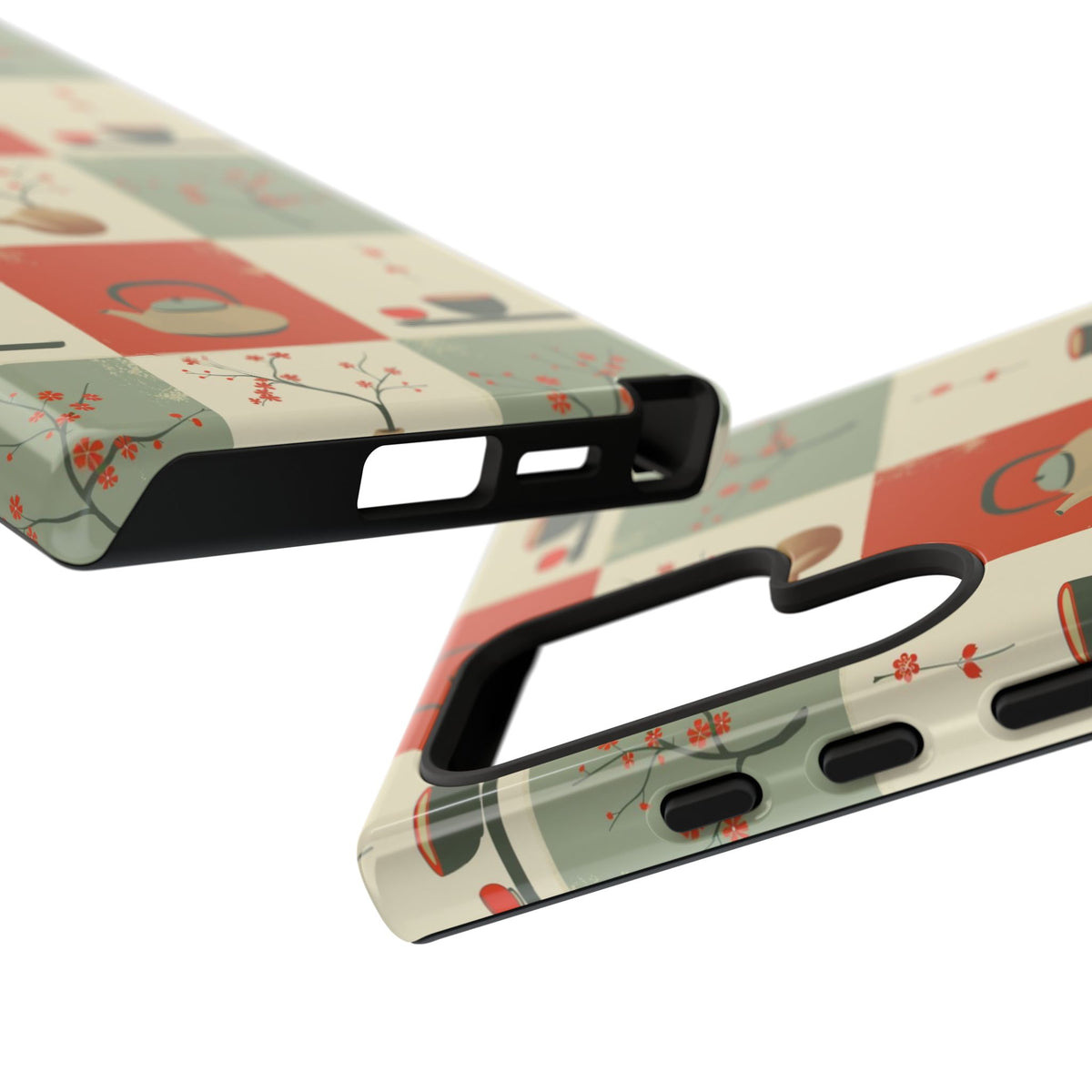 Japanese Pattern Phone Case – Elegant & Timeless Design for Your Phone 505