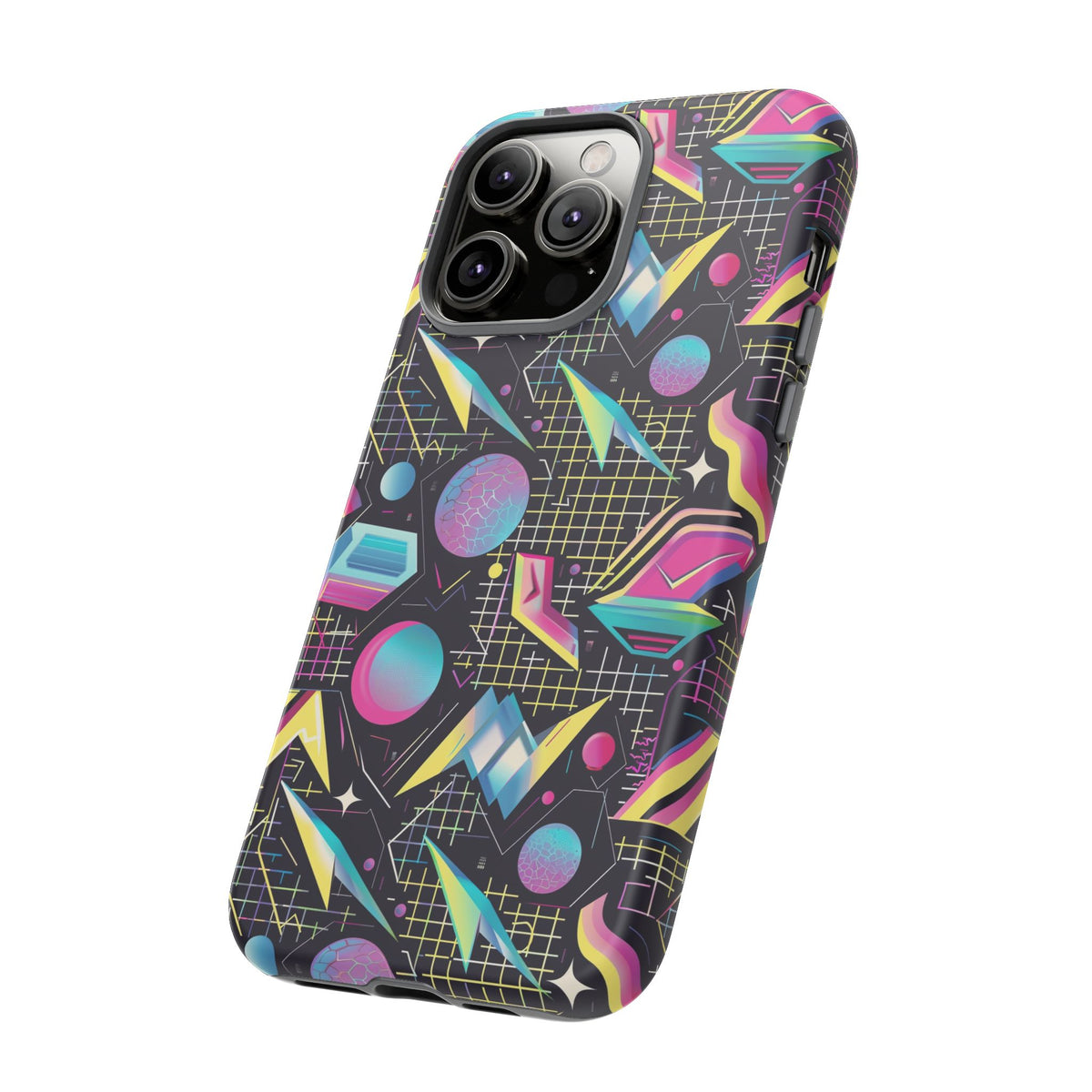 Retro 80s Seamless Phone Case – Vintage Style Meets Modern Protection 086