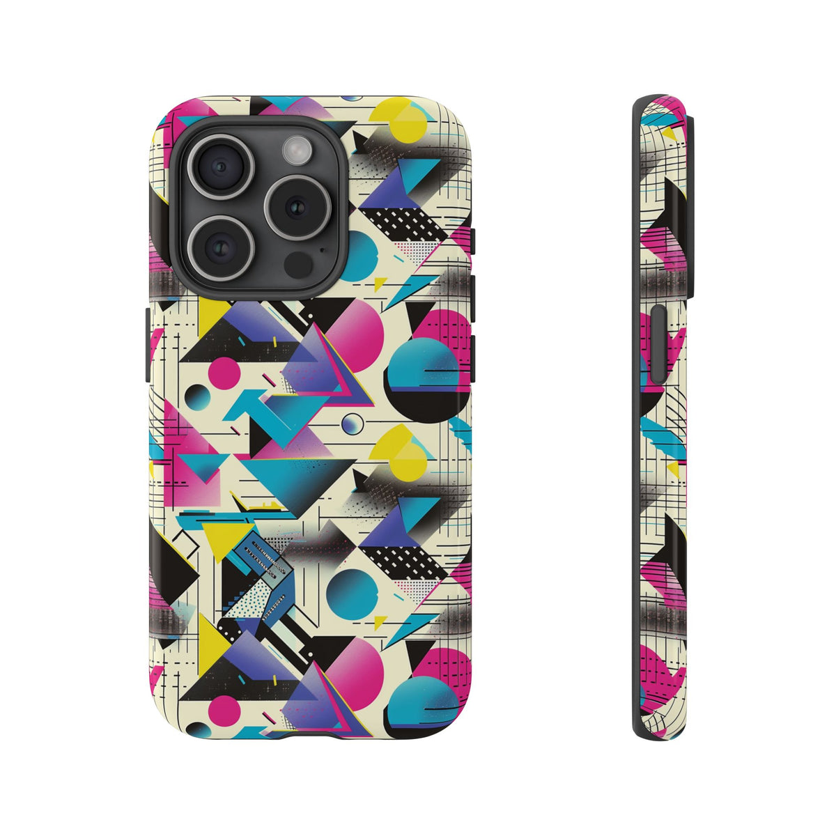 Retro 80s Seamless Phone Case – Vintage Style Meets Modern Protection 202